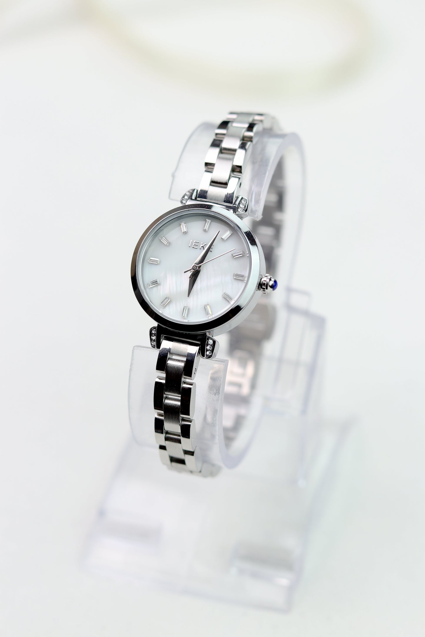 IEKI Silver Serenity Women Watch