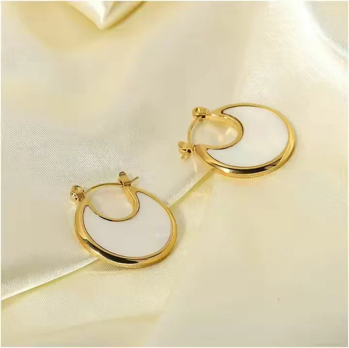 Retro Circle Earring
