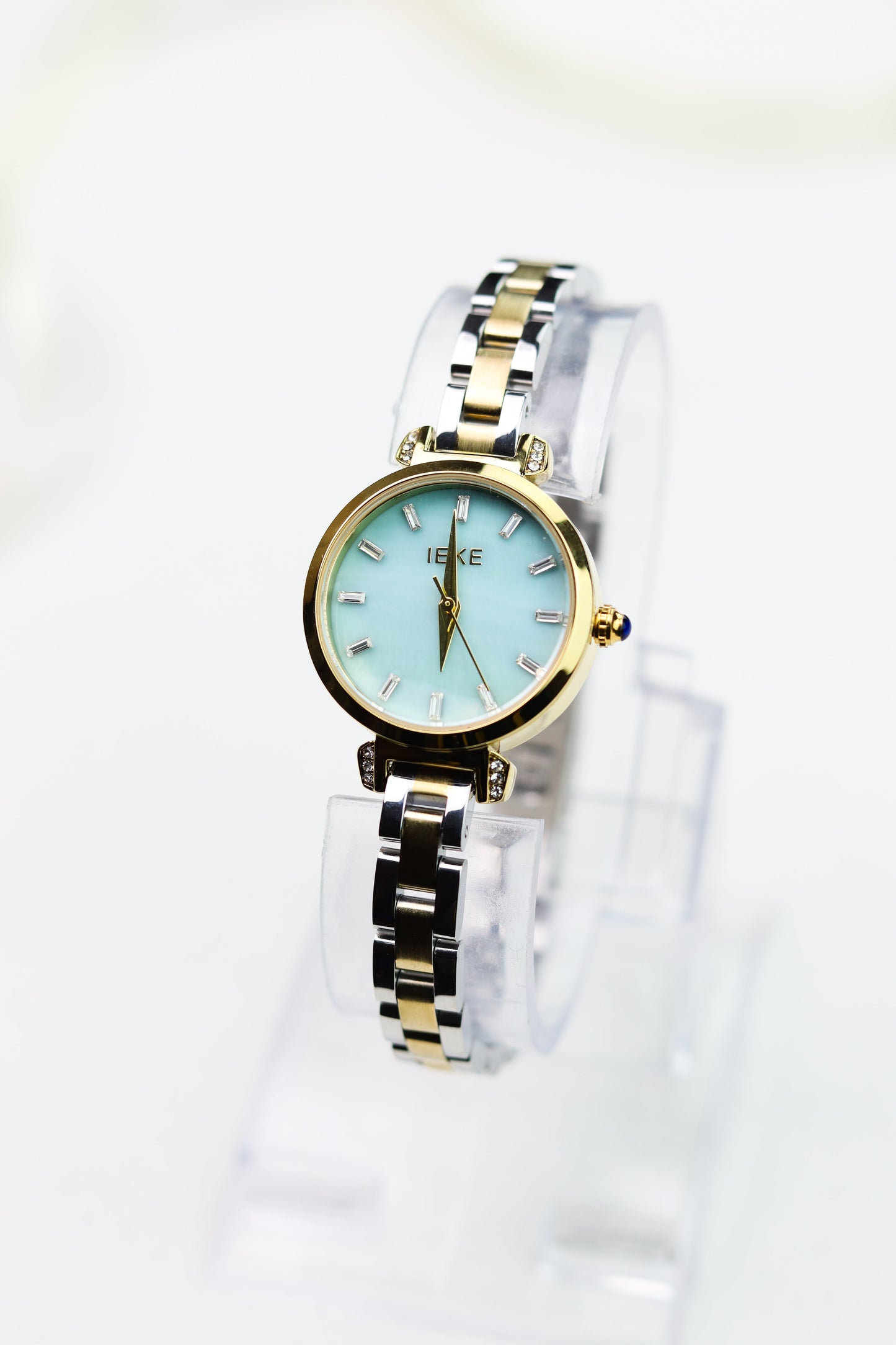 IEKI Aquamarine Two-Tone Women Watch