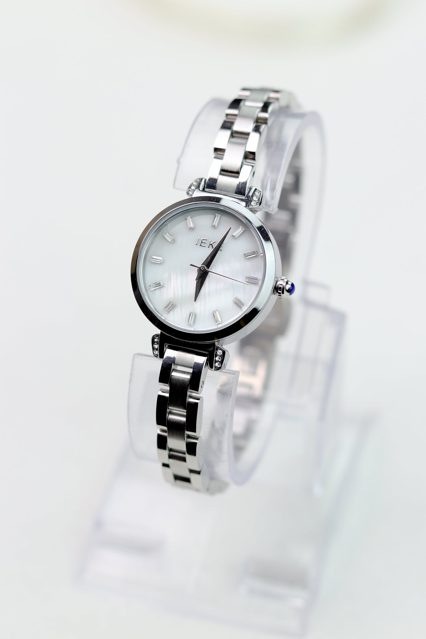 IEKI Silver Serenity Women Watch