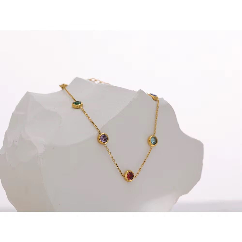 Rainbow Crystal Bracelet