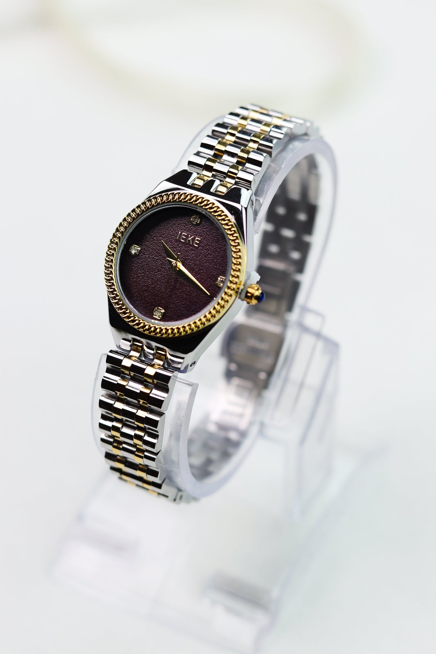 IEKI Royal Maroon Women Watch