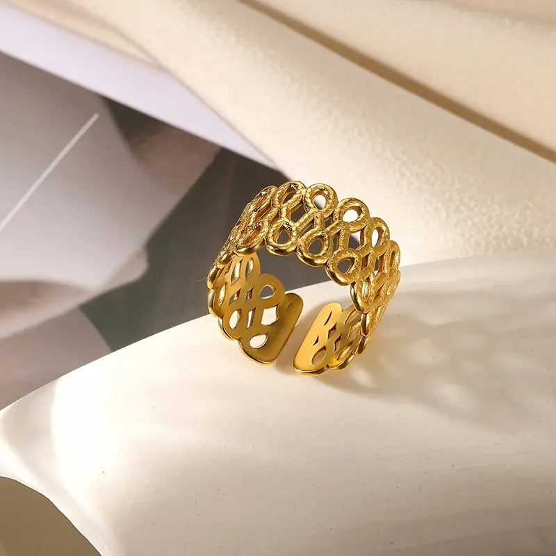 Bellflower Adjustable Ring