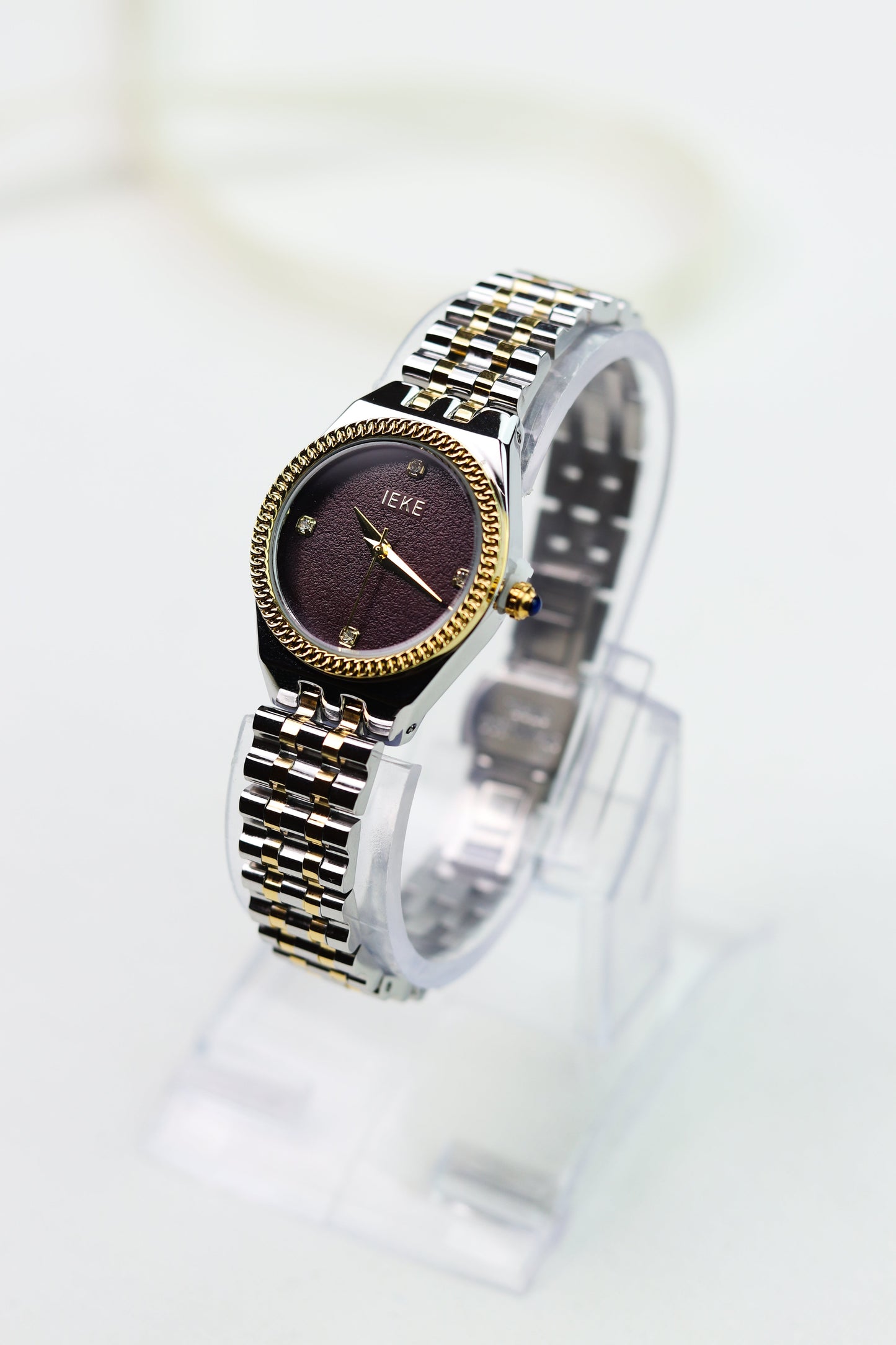 IEKI Royal Maroon Women Watch