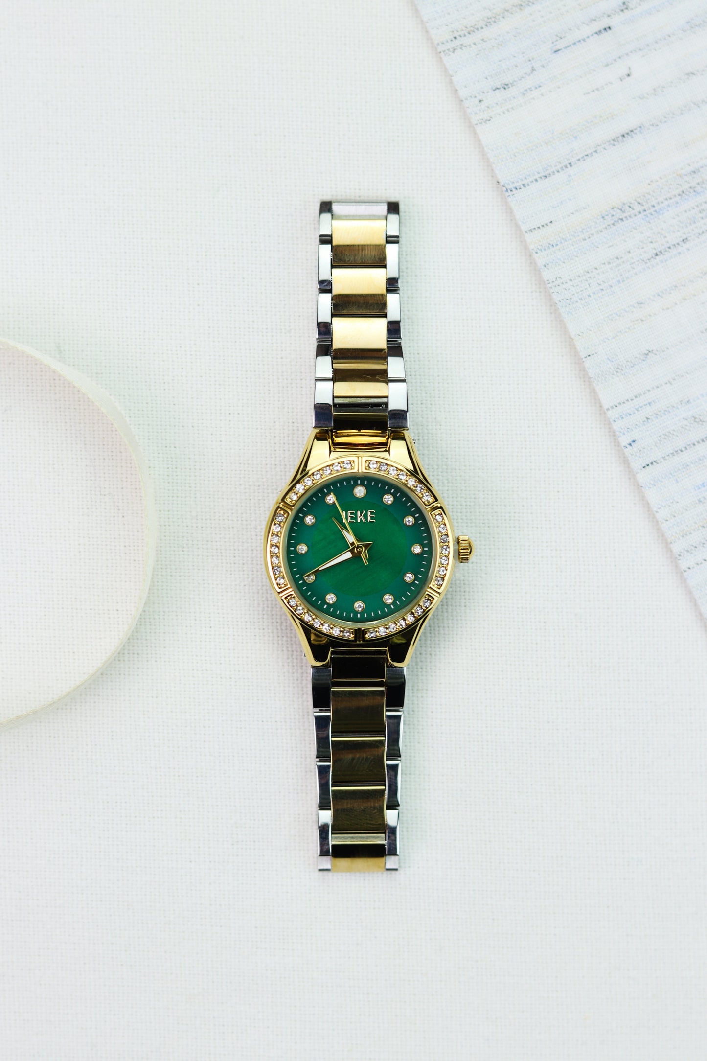 IEKI Green Opulence Women Watch