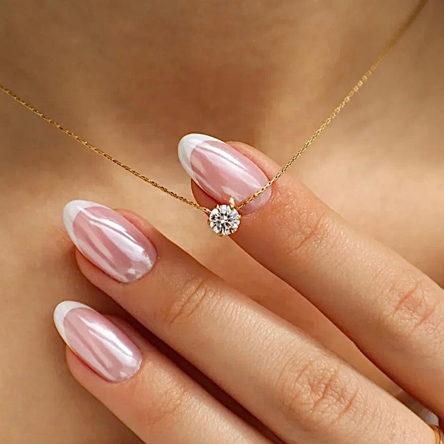 One Diamond Necklace