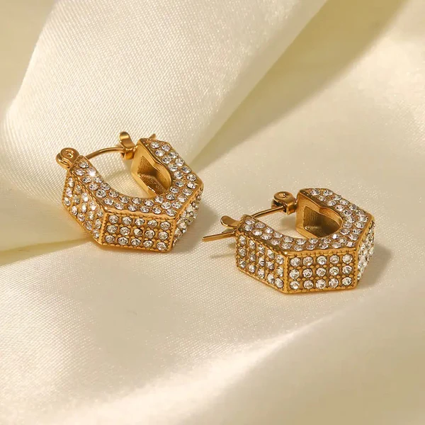 U Geometric Chunky Hoops