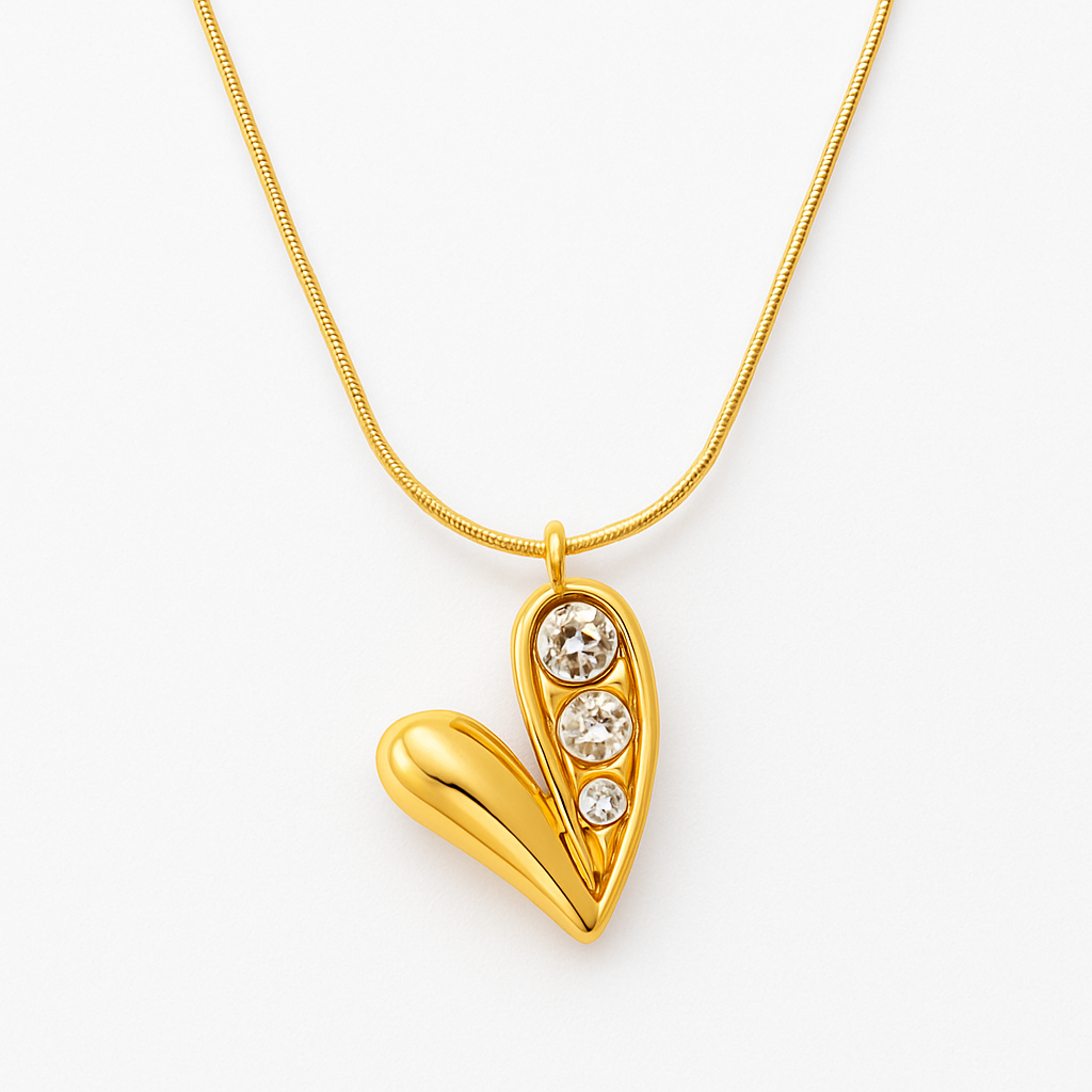 Aurora Heart Necklace
