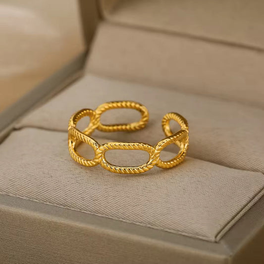 Minimalist Rope Ring (Adjustable)