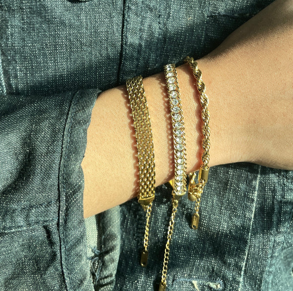 Milas, Rowena & Luster Bracelet Combo Set