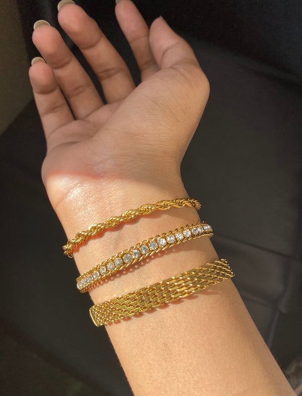 Milas, Rowena & Luster Bracelet Combo Set