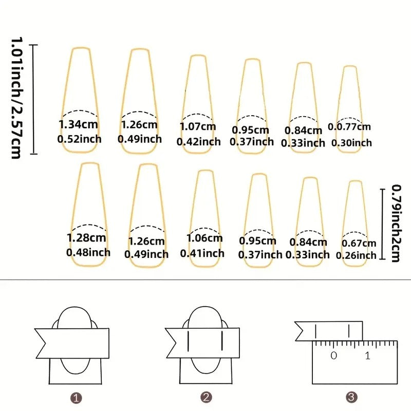 Midnight Sparkle Nails